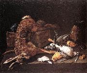 Giuseppe Recco Nature morte au gibier oil painting reproduction
